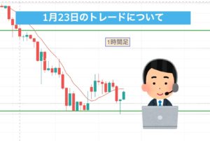 1月23日のトレードについて